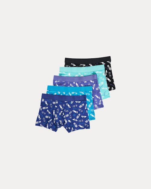 6-14 YEARS/ PACK OF TWO MINECRAFT © MOJANG AB. ™ BOXERS - Turquoise