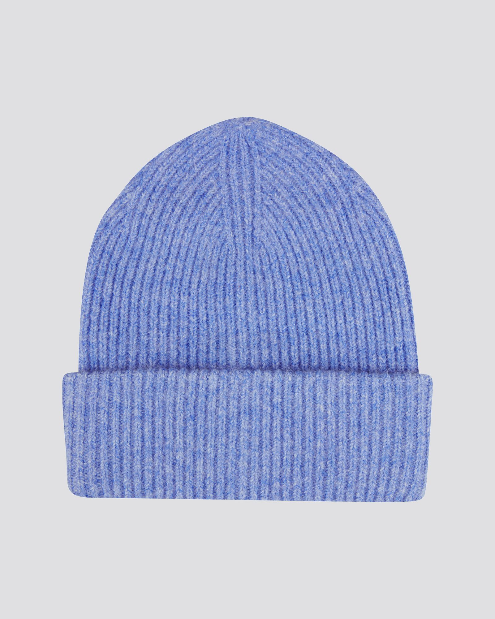 light blue cashmere beanie