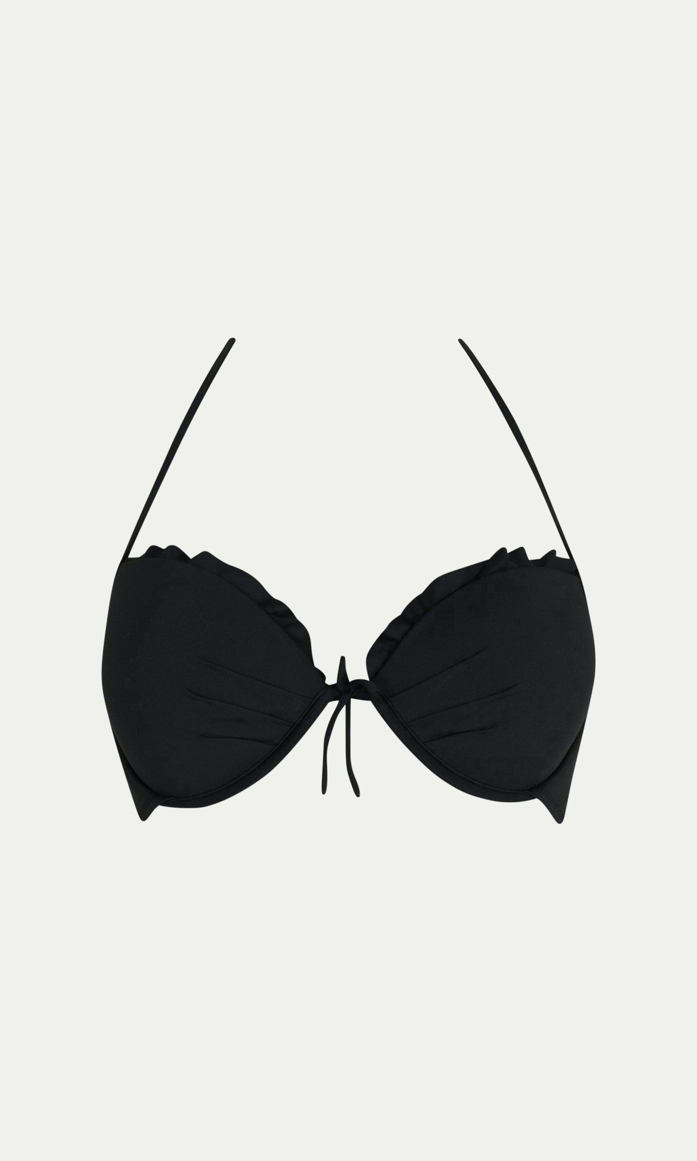 Ruffle push up bikini top shop