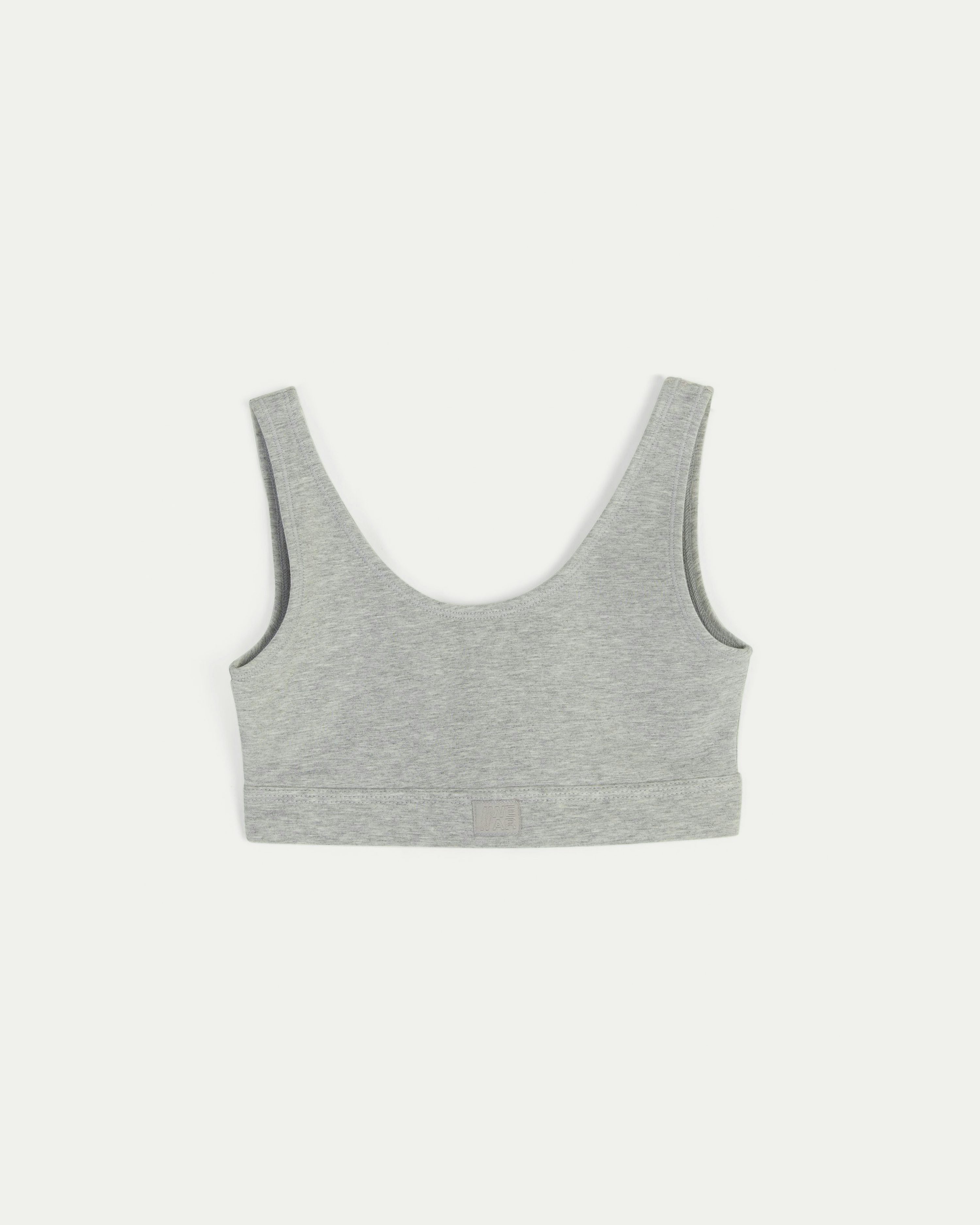 Grå Seamless Sport BH Topp Grey S 45ca, Grey, Abstrakt & Geometriskt