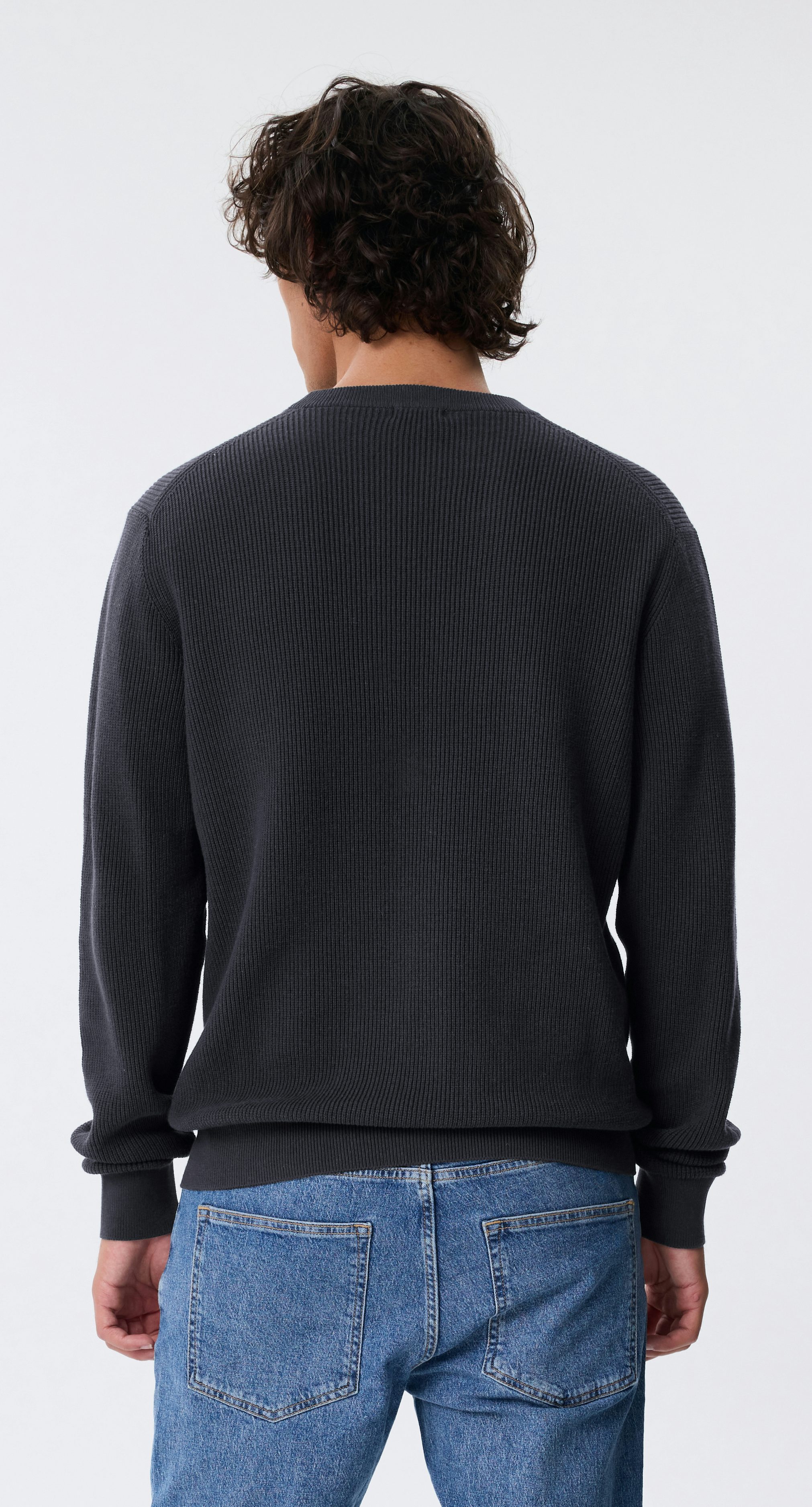 Navy M Cotton Structure Knit | Men | | Cubus Navy M Cotton Structure Knit | Men | | Cubus