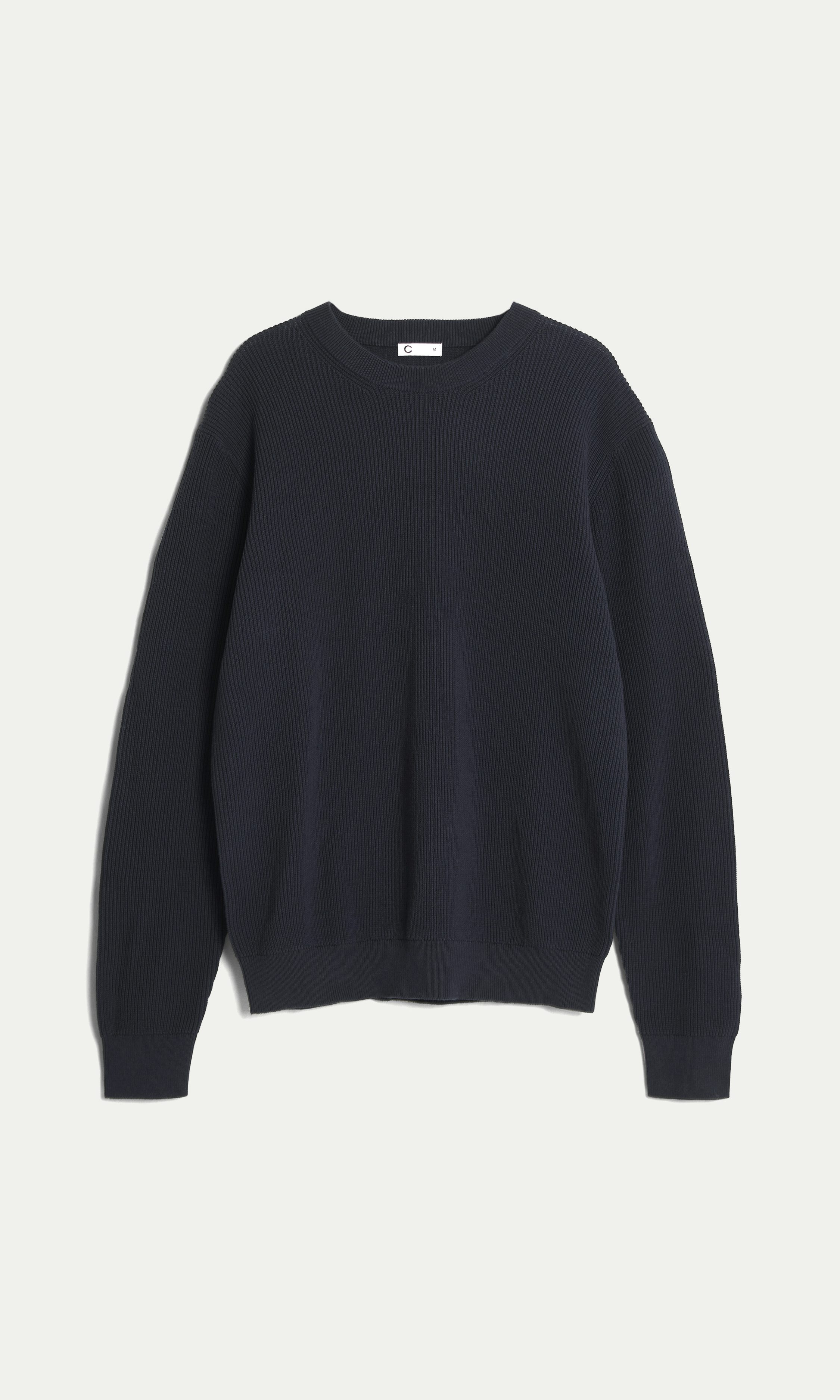 Navy M Cotton Structure Knit | Men | | Cubus Navy M Cotton Structure Knit | Men | | Cubus