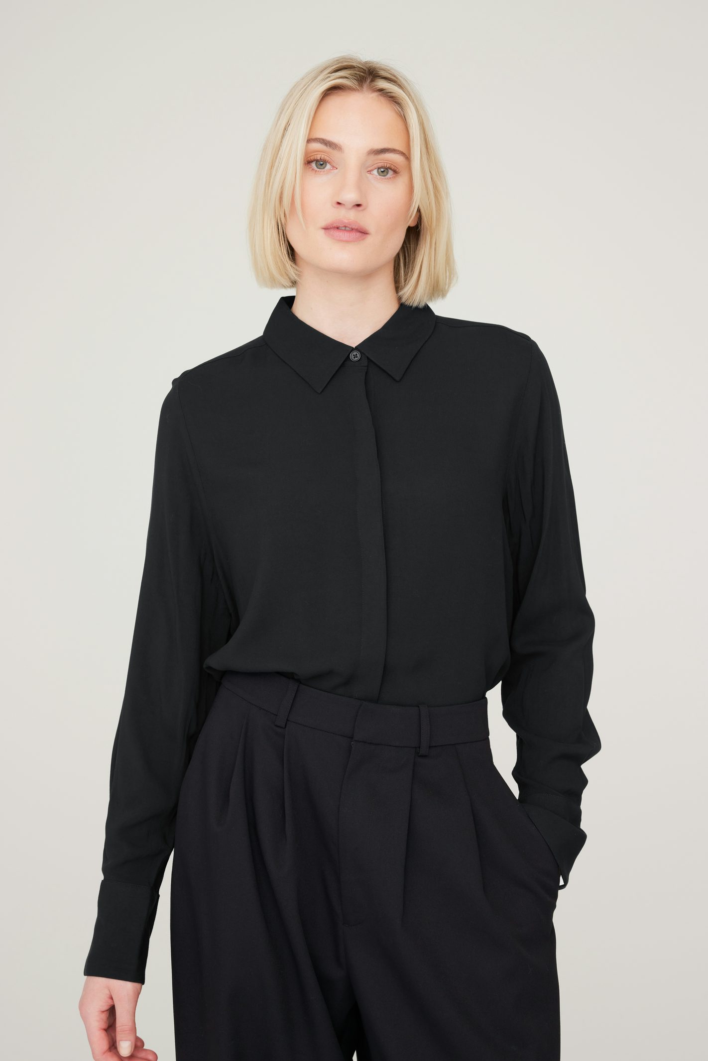 Black L Aurora Blouse | Women | | Cubus