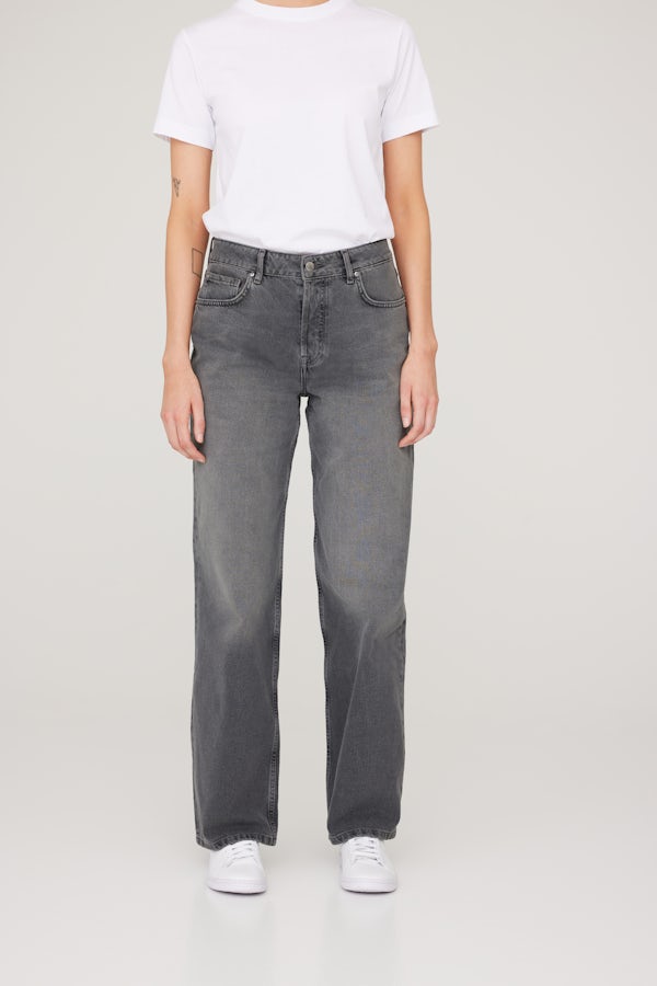 Grå Loose low waist jeans Dam Cubus