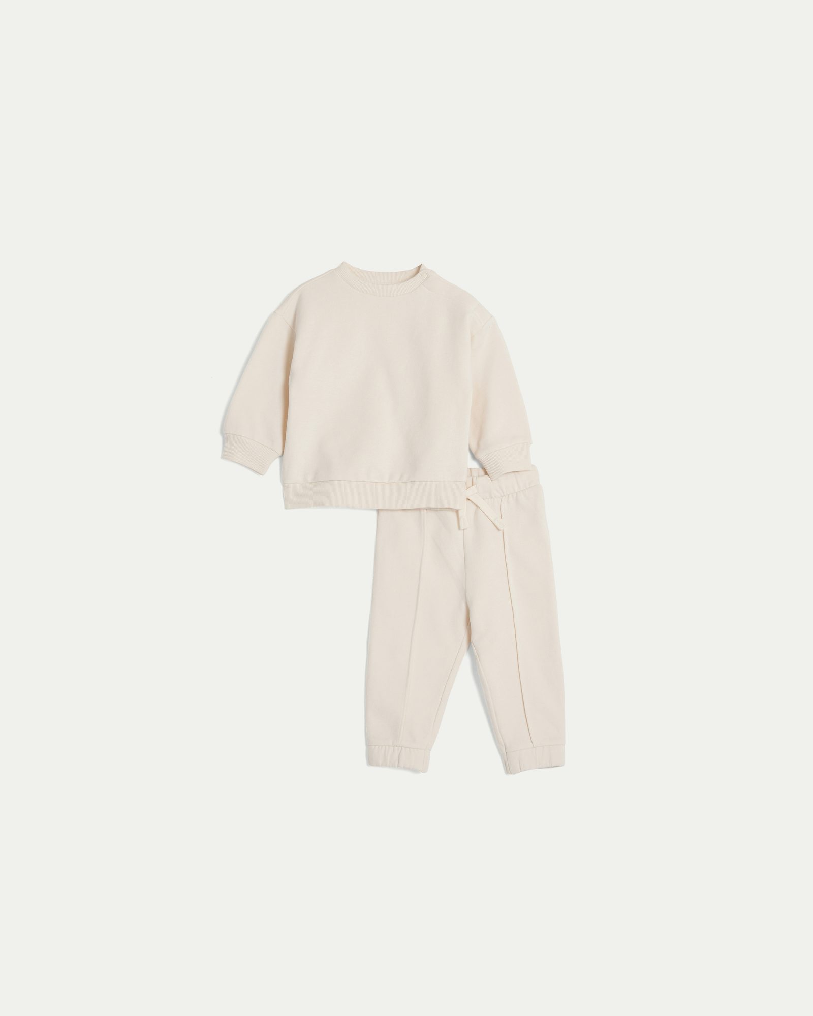 Off white Ch 2Pcs Sweat set Baby Children clothes Cubus