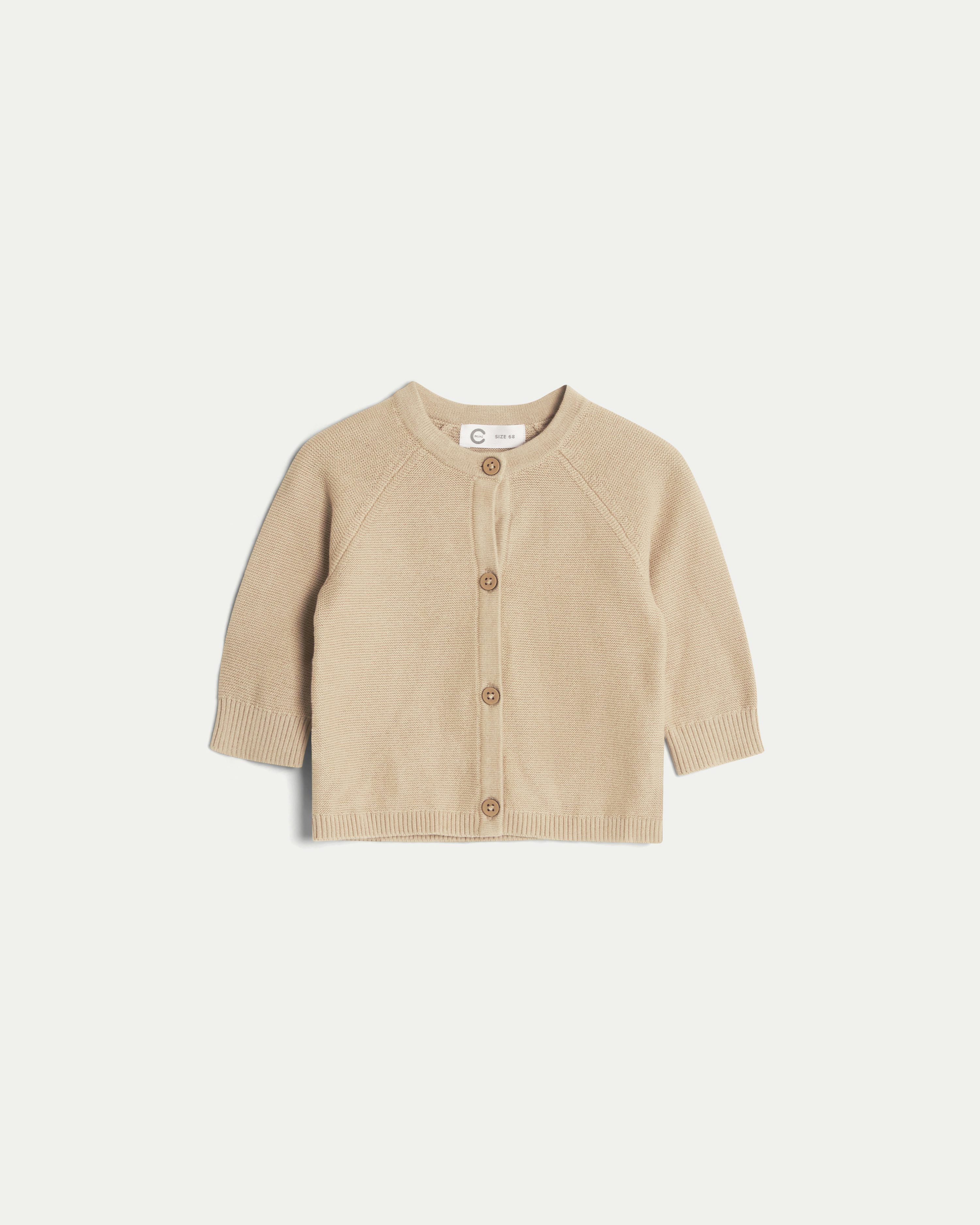Beige Ch Cotton Knit Cardigan | Baby | Children clothes | Cubus