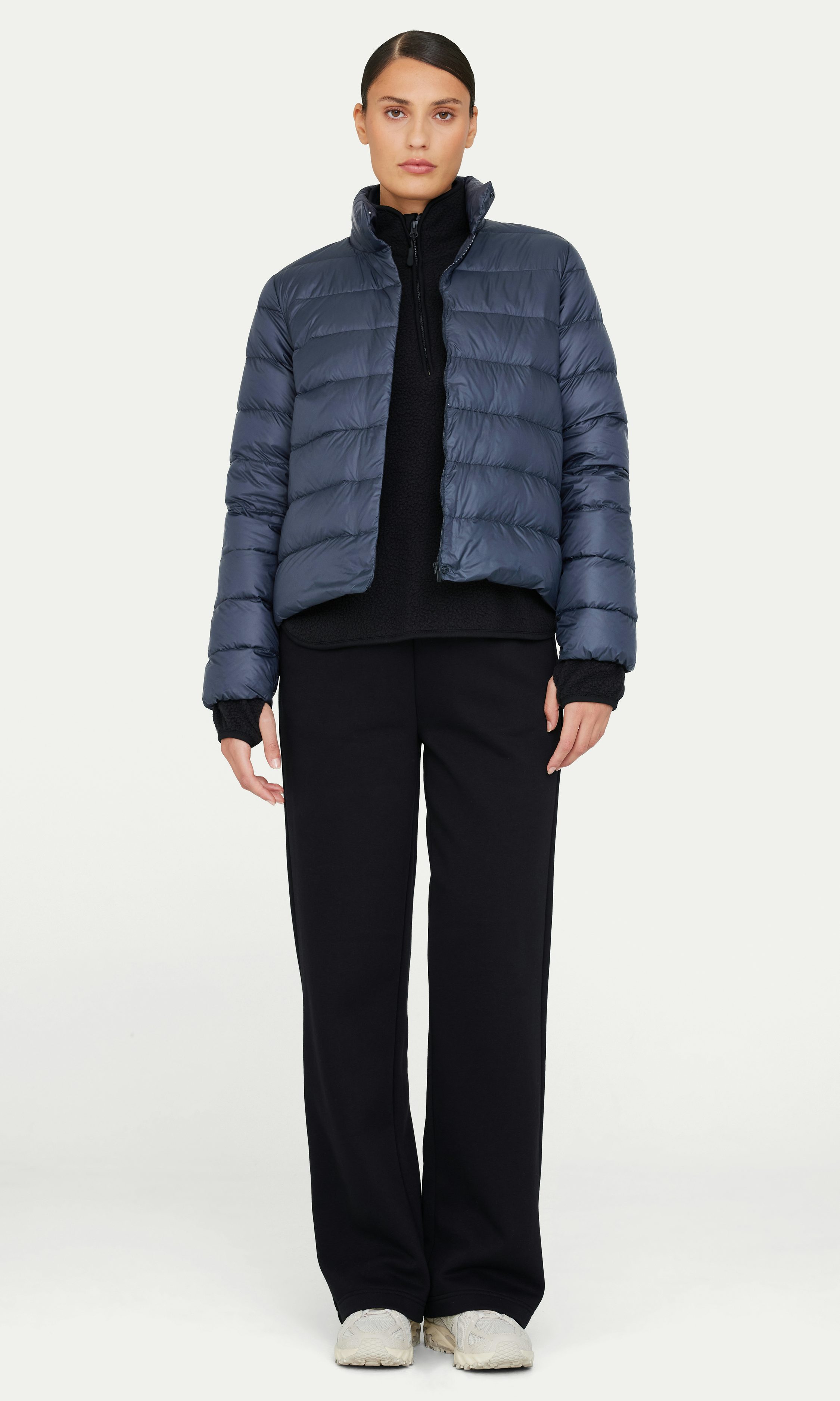 【24SS NEW】LOEWE_woman / ジップアップ ジャケット / Navy Loewe Zip Up Jacket in Marine | FWRD