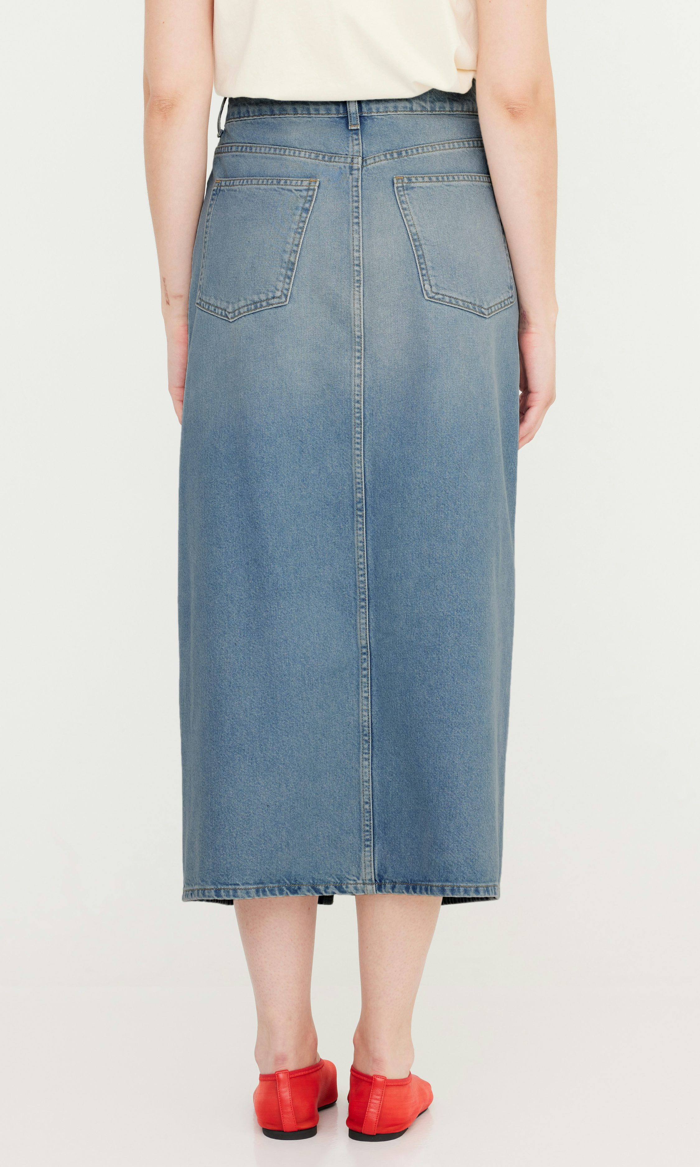 Blue L Long Denim Skirt | Women | | Cubus Blue L Long Denim Skirt | Women | | Cubus