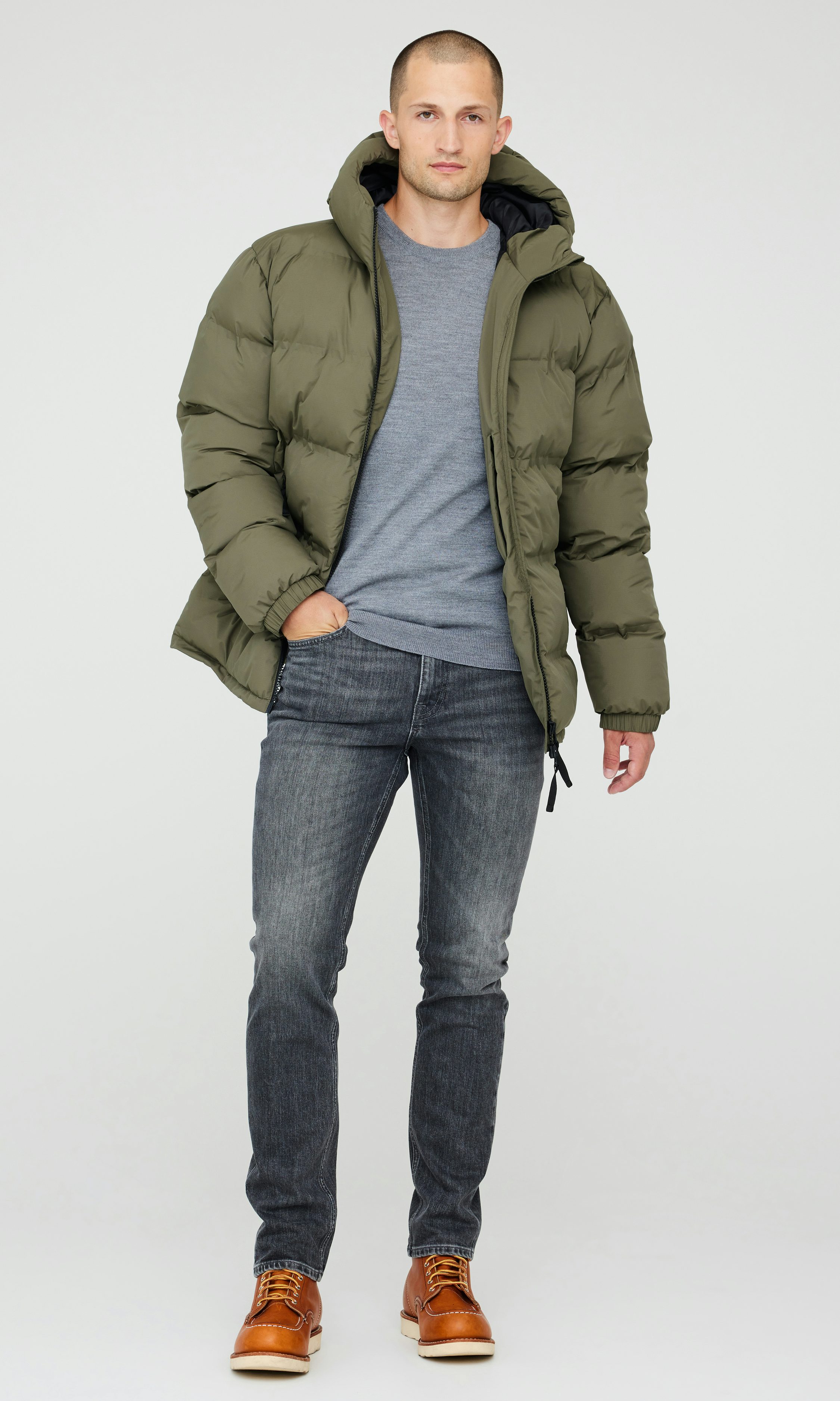 ブルゾン Mm The Cube Grey Polyester Greens Padded Jacket Amazon.com: Women Solid Quilted Zipper Bomber Cotton Jackets