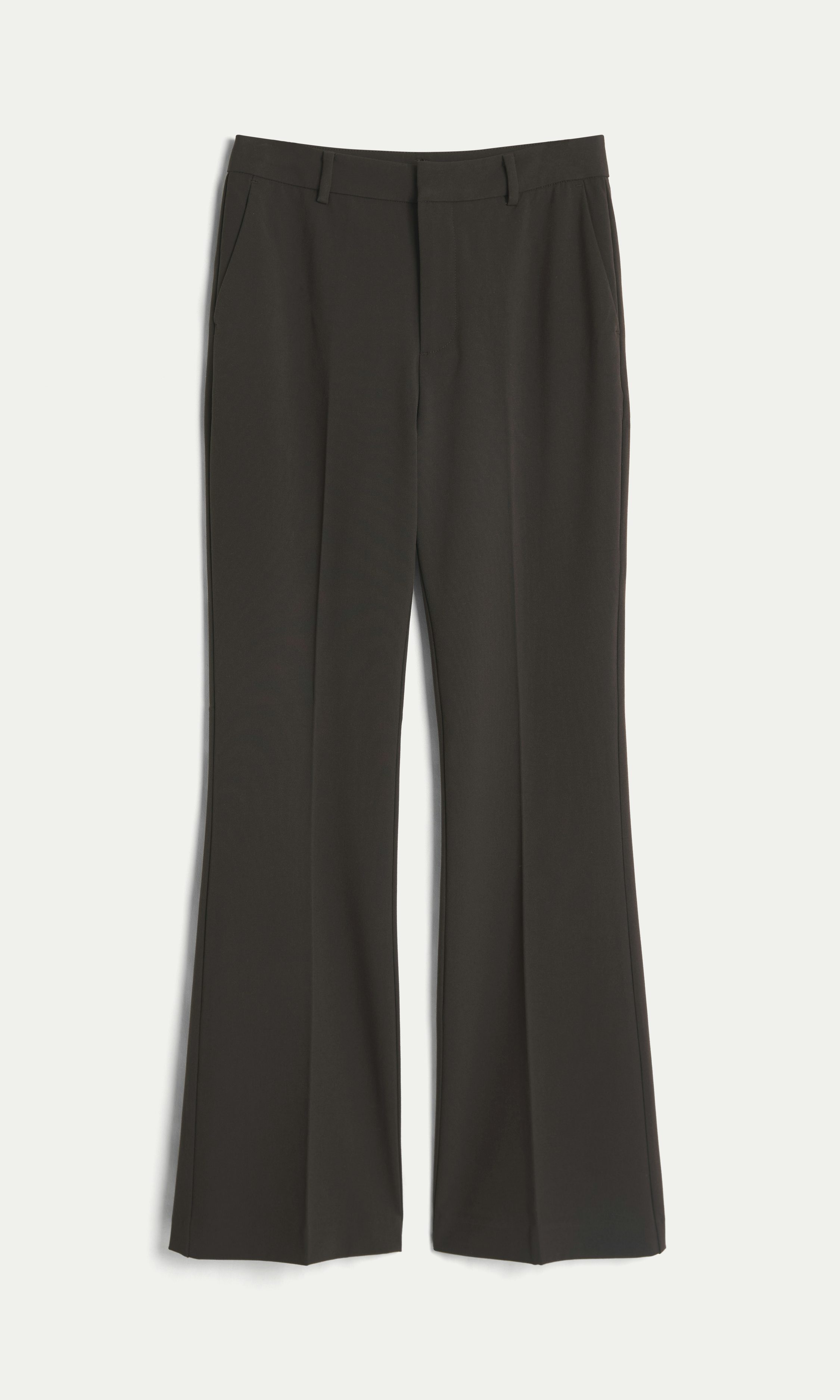 ★ POSZER★ Curved wide pants black 243CUWPT003 And Now This Trendy Plus Size Easy Wide-Leg Trousers - Macy's
