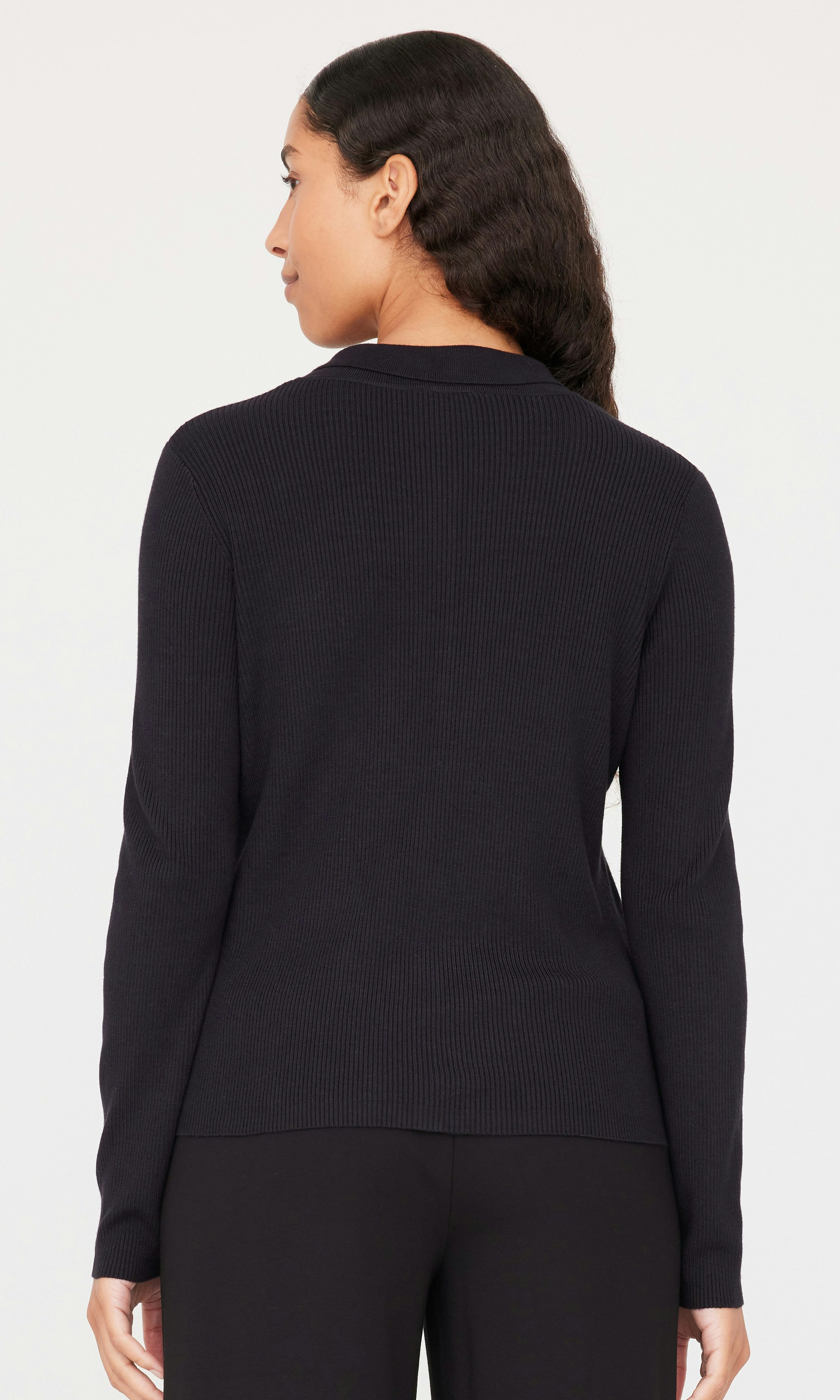Black L Farah Polo Cardigan | Women | | Cubus Black L Farah Polo Cardigan | Women | | Cubus