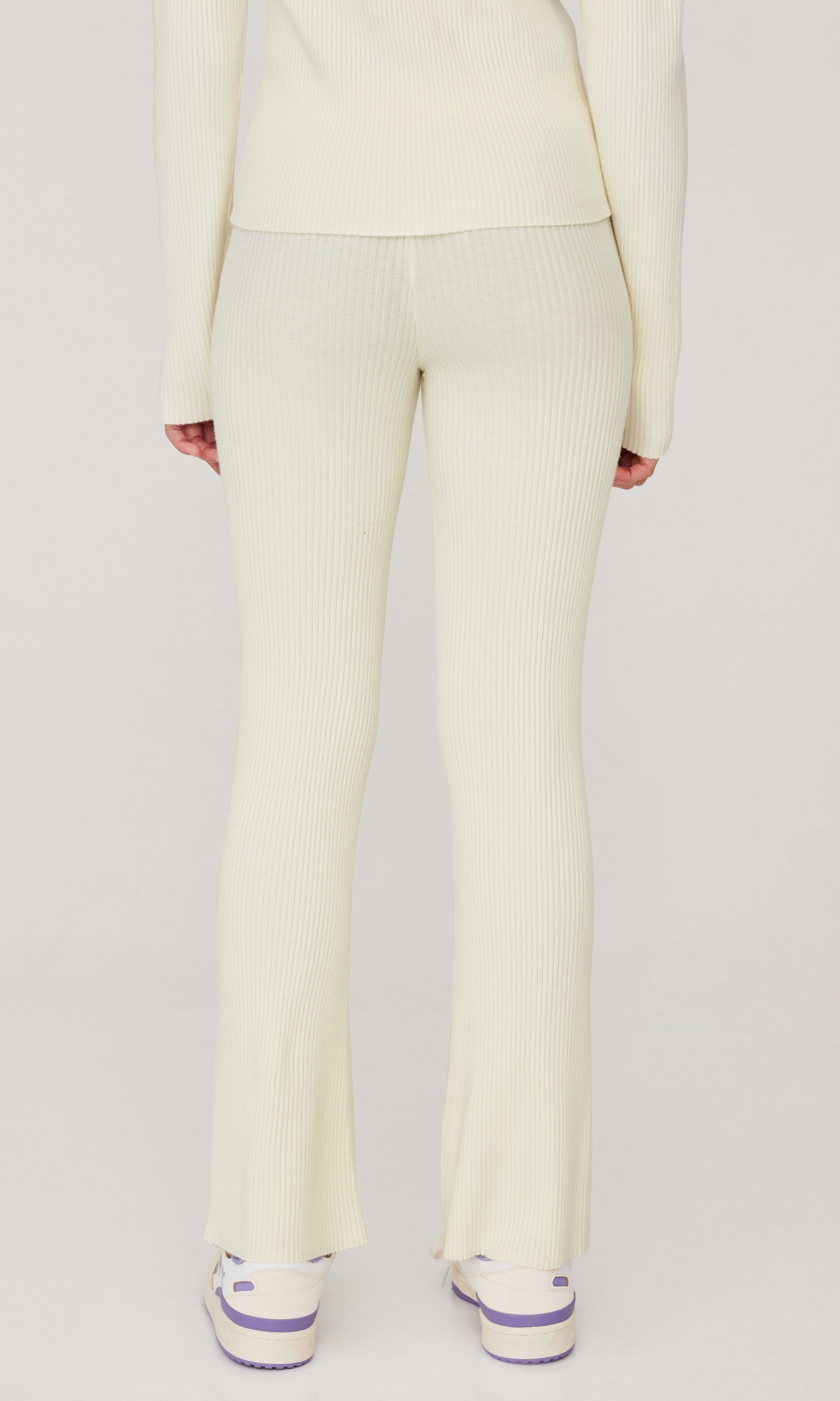 Off white Ch Soft knit rib flare pants | Children | Children