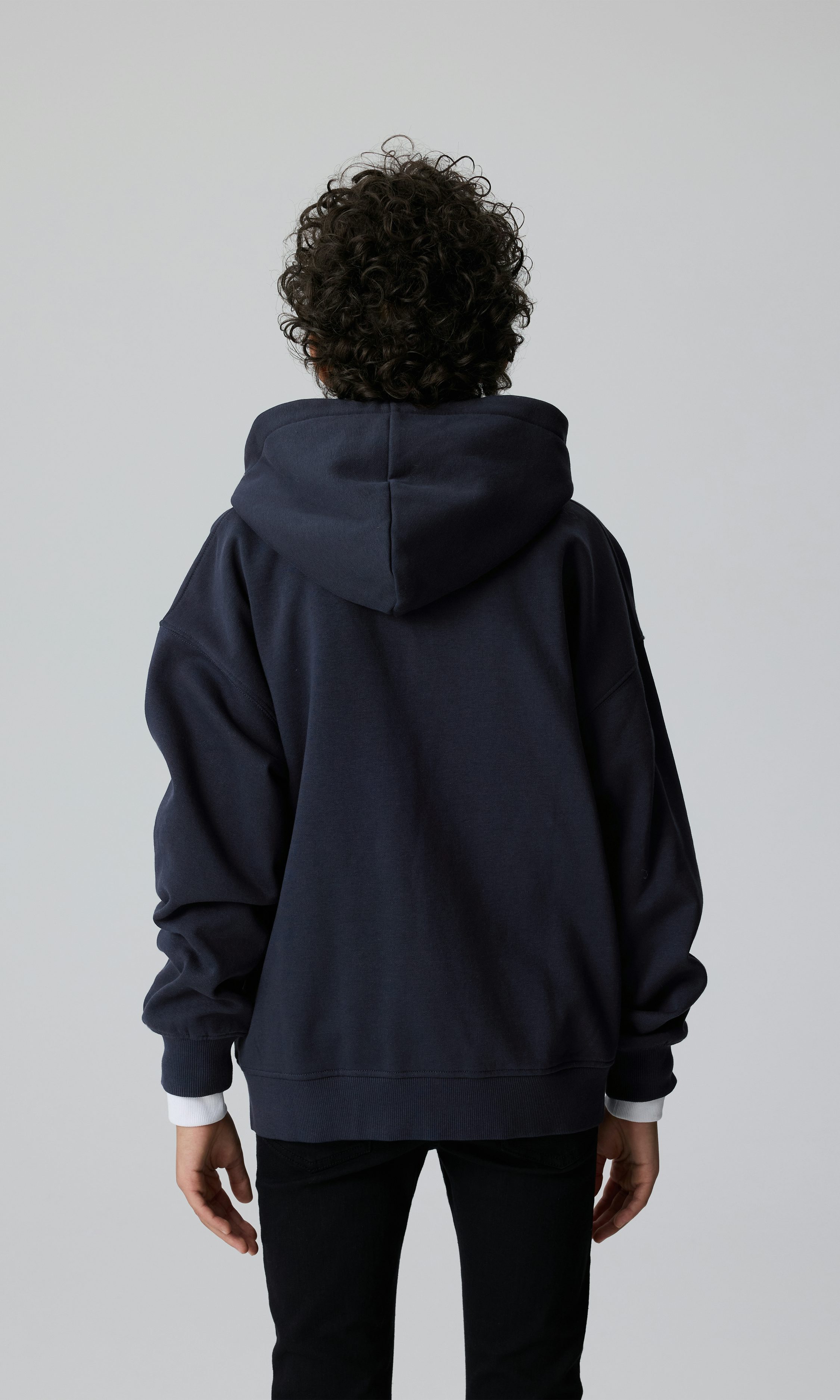 トップス BEEDEN HOODIE NAVY TOPS – BEEDEN