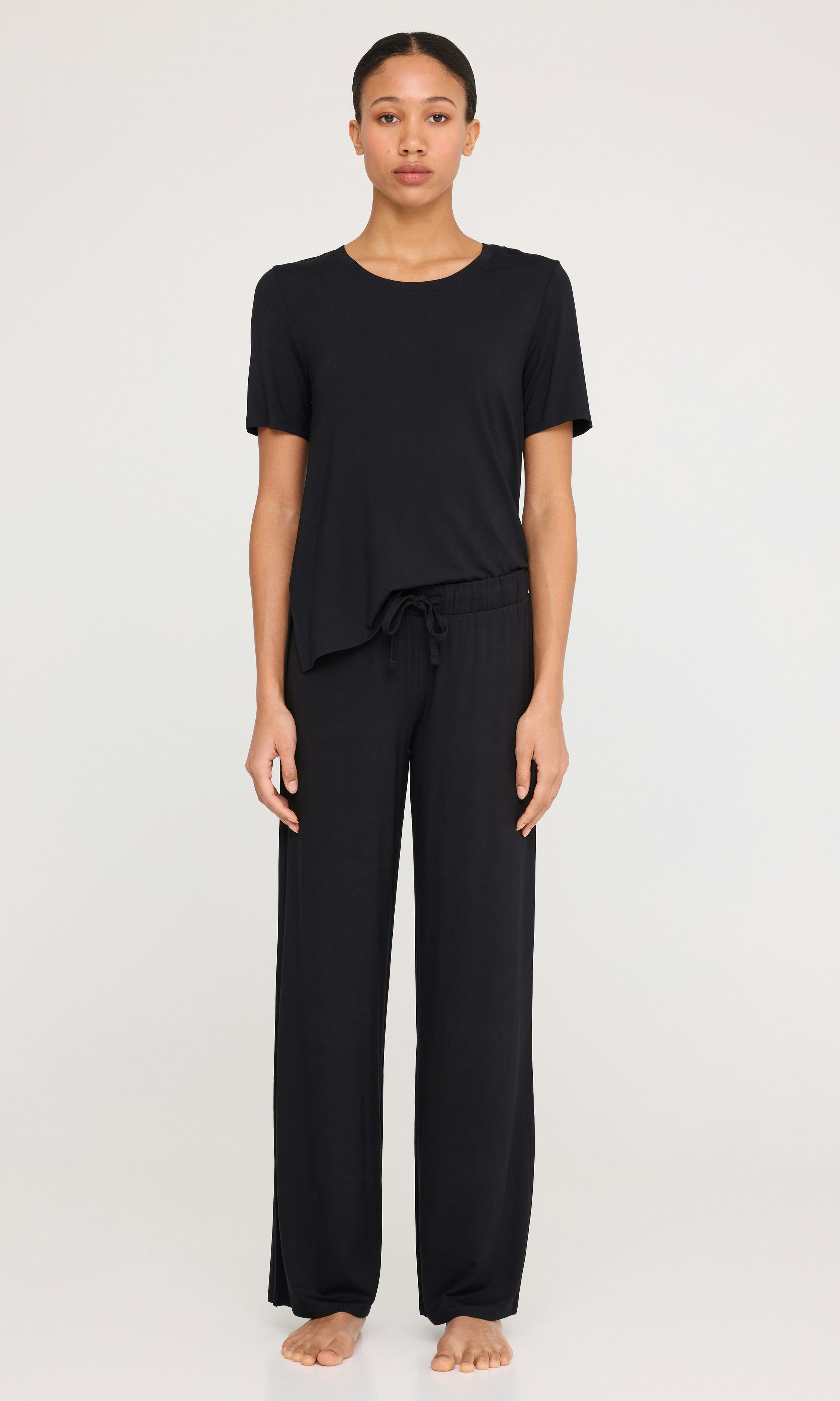 Dark brown L Eliza Pleated Pant | Women | | Cubus