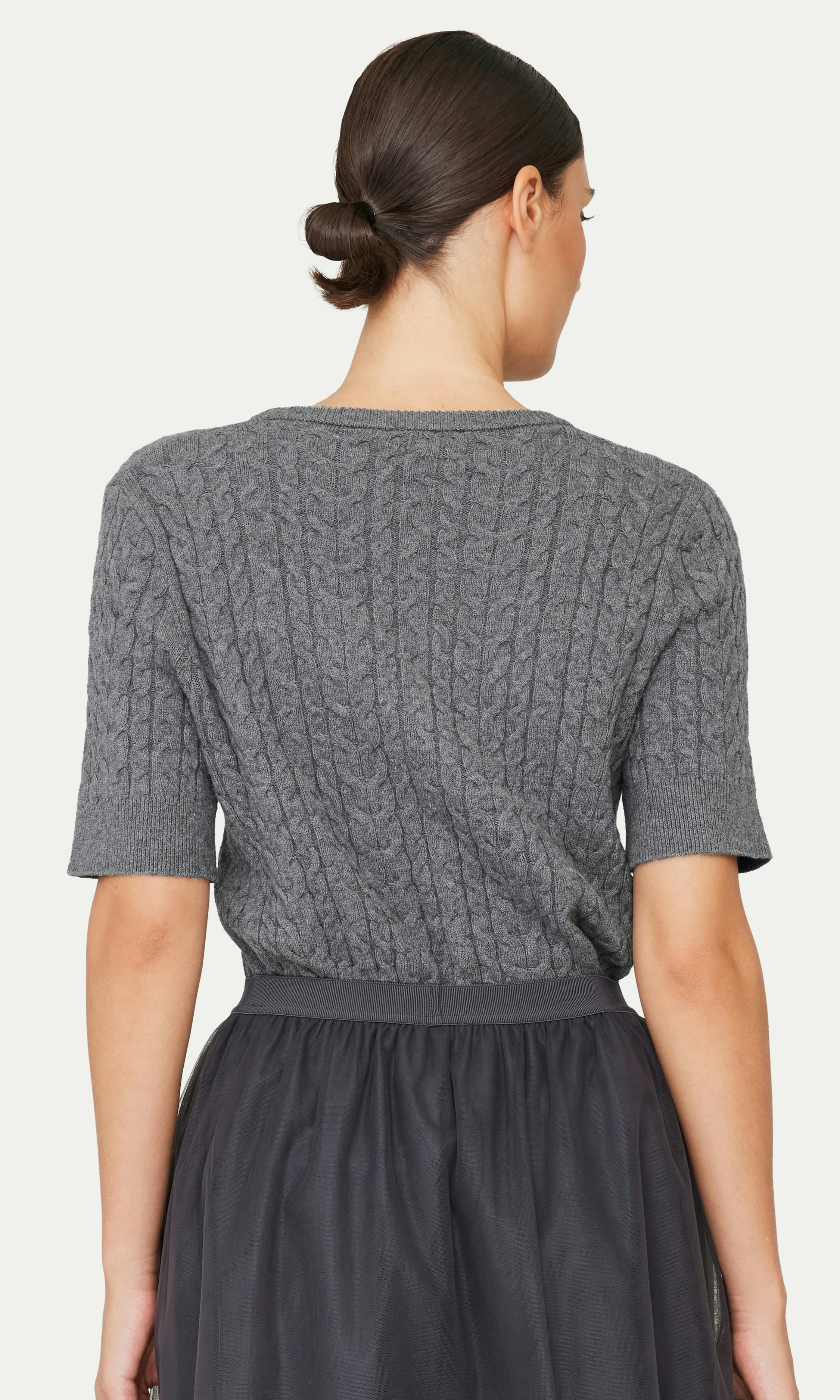 LAYERED WOOL BUSTIER | ファッション通販サイト NUGU