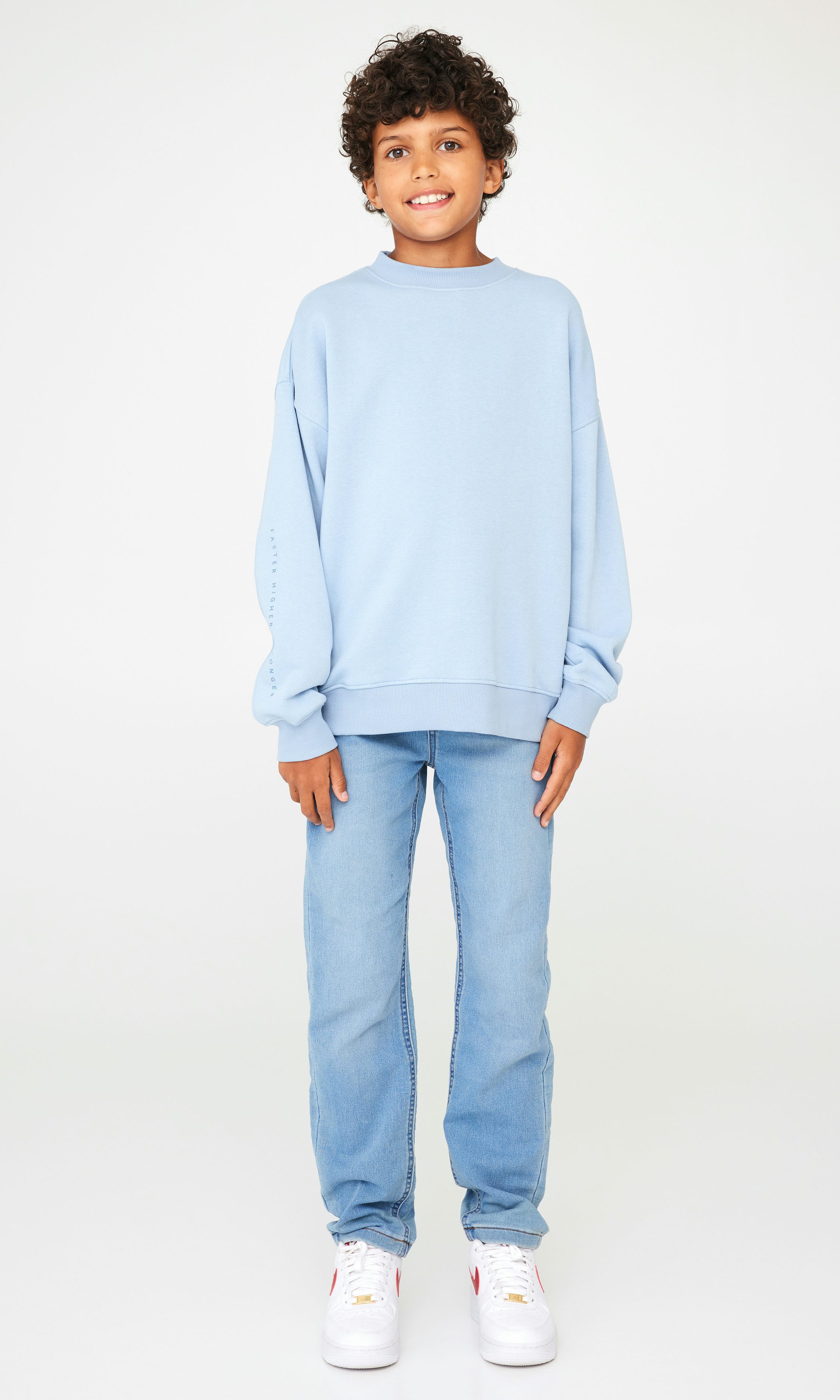 Blue Ch Printed Crewneck Sweat BB Children Children clothes Cubus