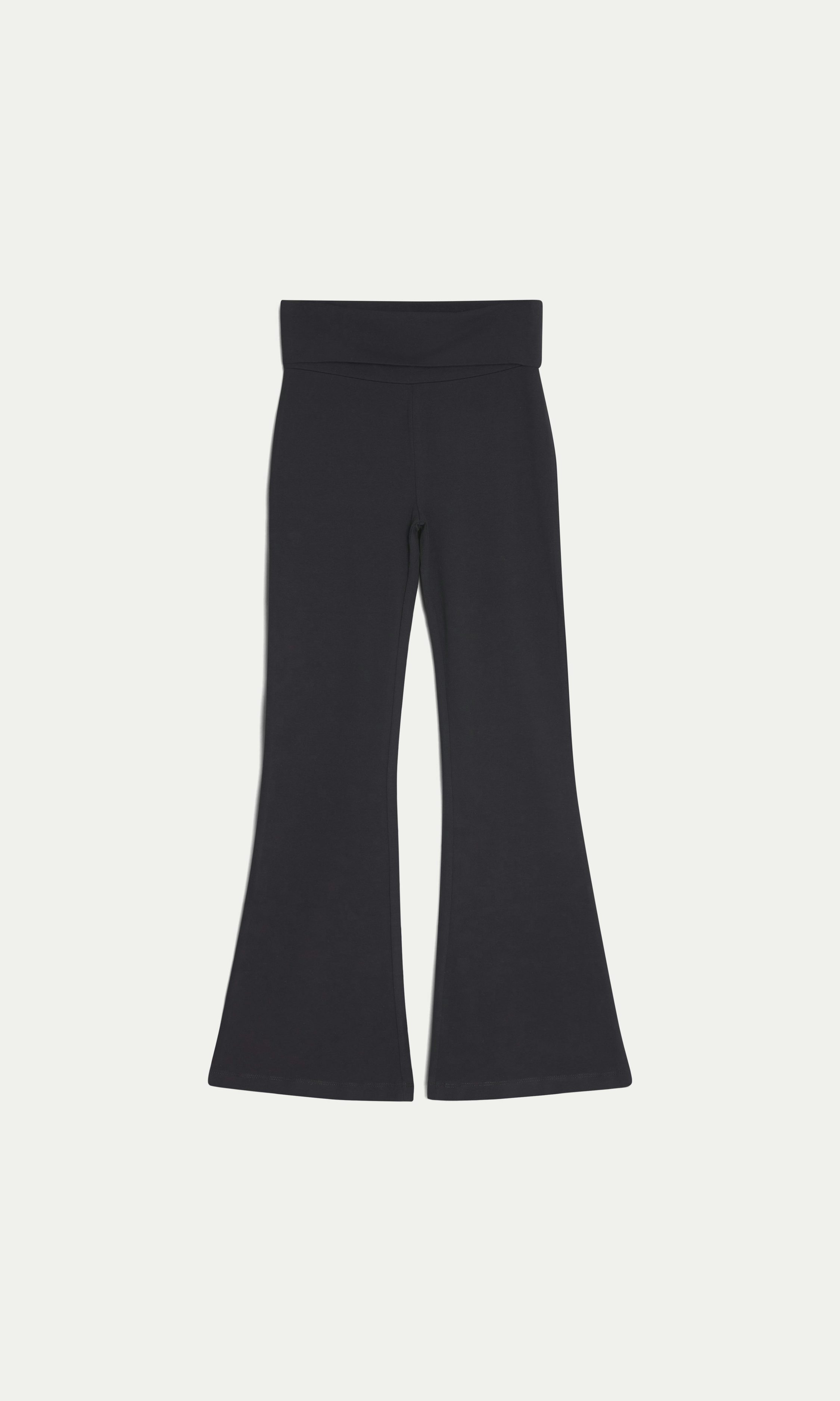 ボトムスその他 GLOWNY 247 DAY SNUG FLARE PANTS 2 Colors GY25PSPT007 247 DAY SNUG FLARE PANTS (WHITE MELANGE) - GLOWNY
