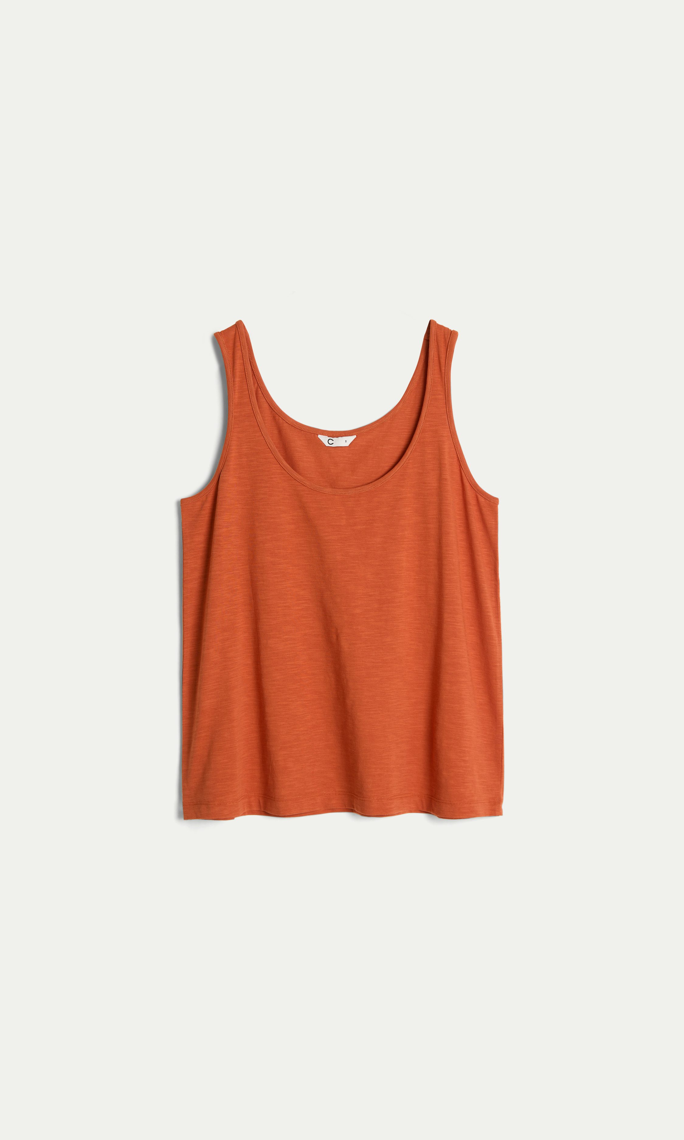 Black L Slub tank Top | Women | | Cubus