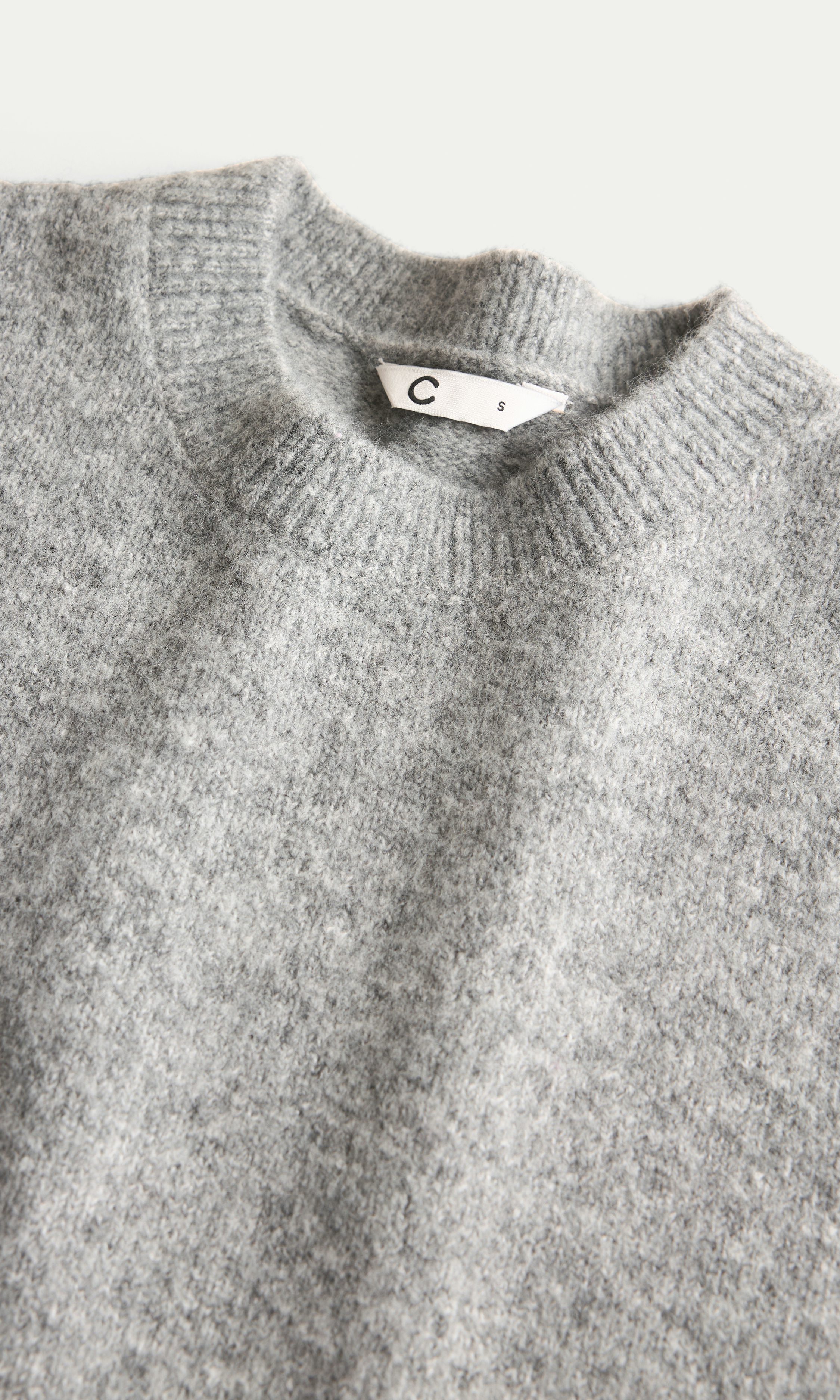 Grey melange L Brushed Tee | Women | | Cubus