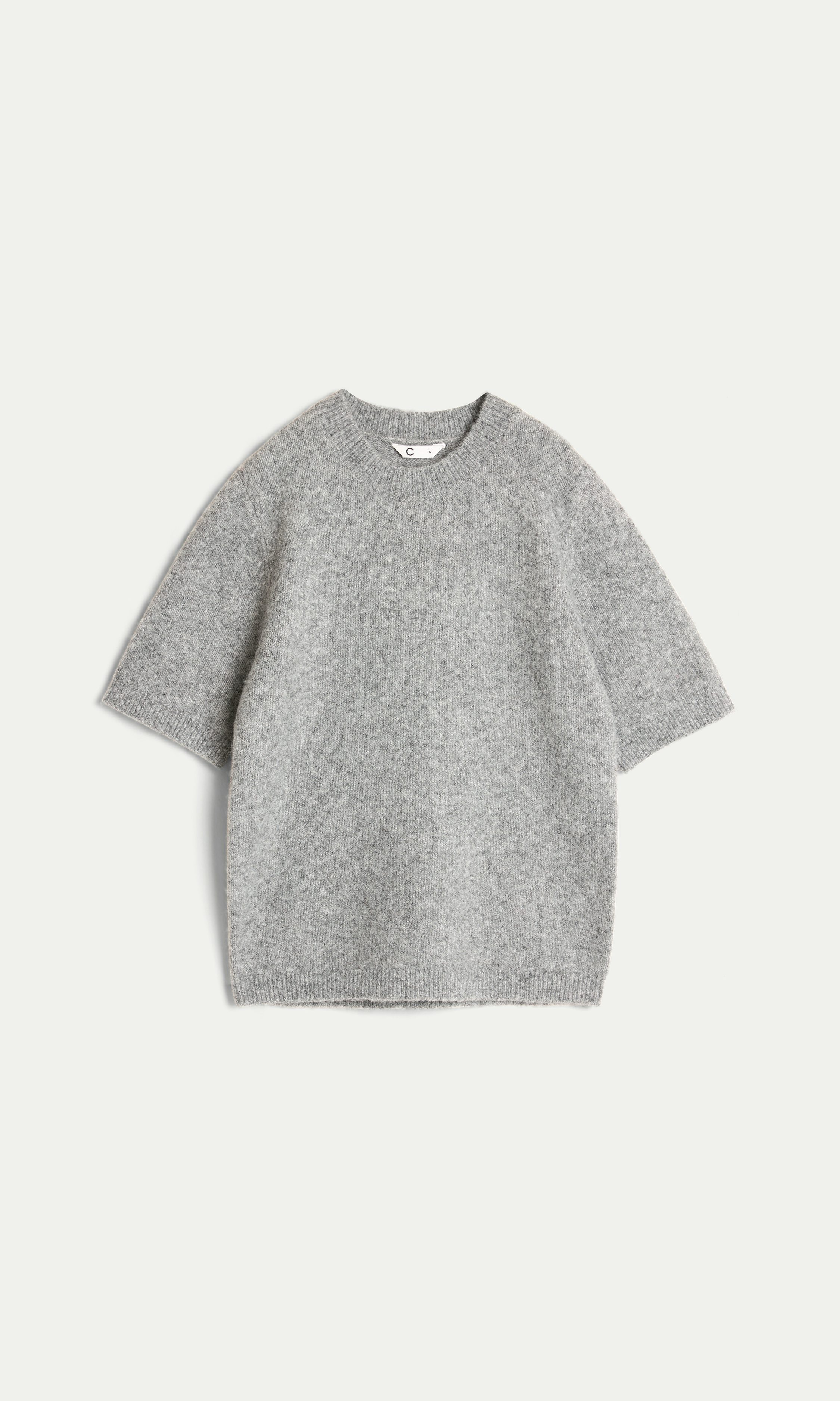 Grey melange L Brushed Tee | Women | | Cubus